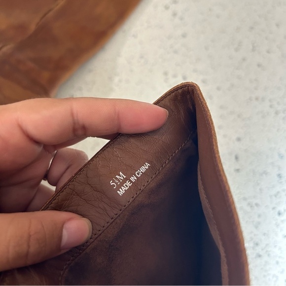 Linea Paolo Suede Knee High Block Heel Boots​​​ - Picture 9 of 12